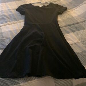 Elegant Black Midi Dress